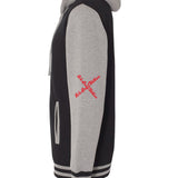 Black/ Gunmetal Heather - SLEEVE_LEFT
